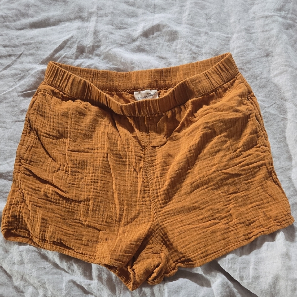 Universal Thread High Waist Orange Shorts